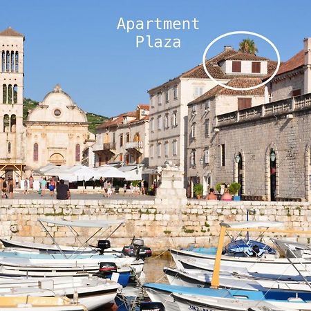 Apartment Plaza Hvar Town Eksteriør bilde