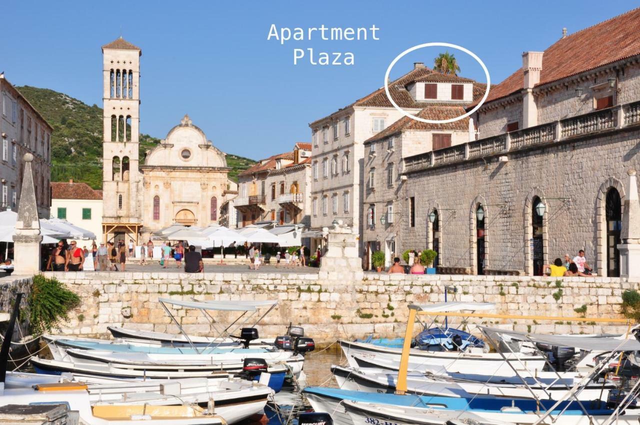 Apartment Plaza Hvar Town Eksteriør bilde